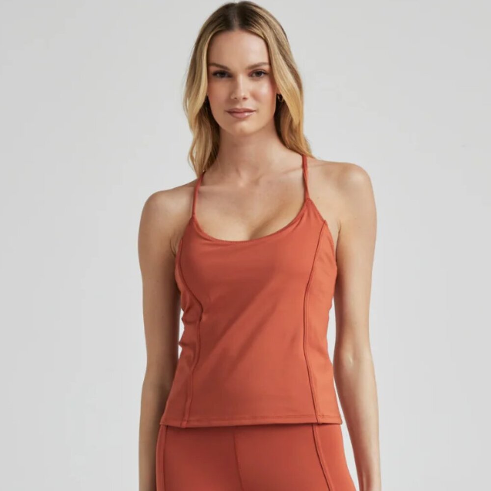 SculptLux Contour Tank - Baked Clay